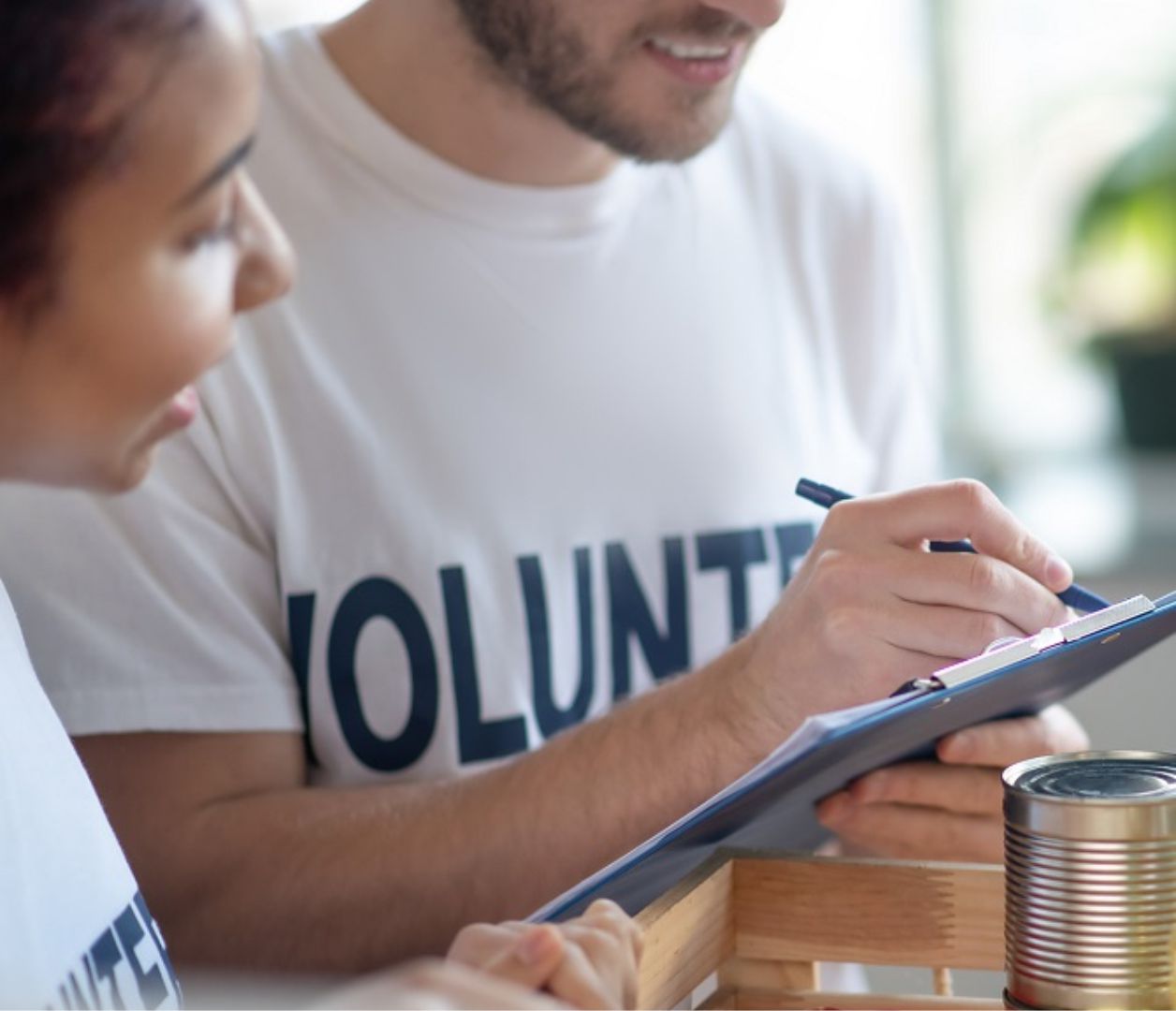 Volunteers Writhe In Paper